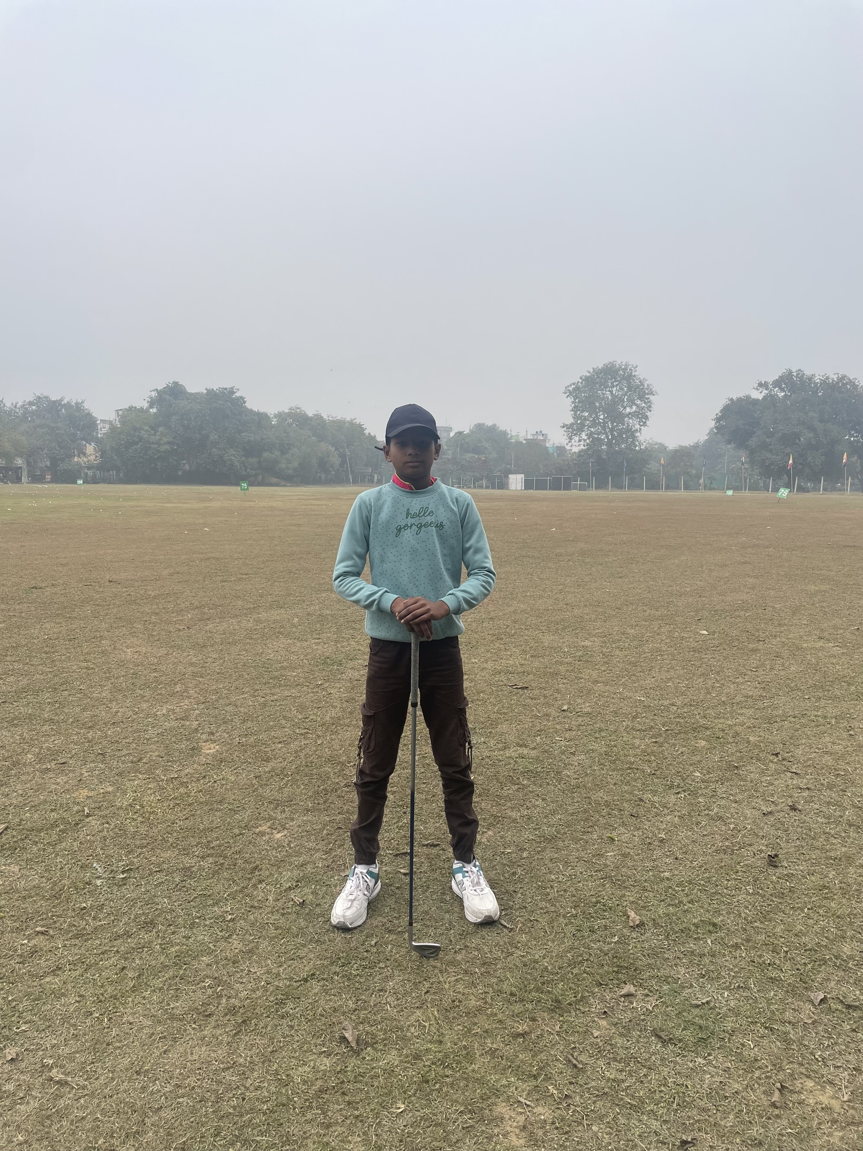 Youth golfer